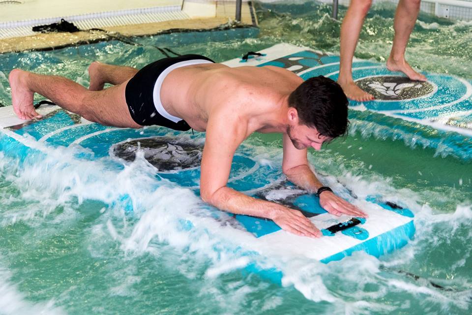 aqua board, fitness sur l'eau