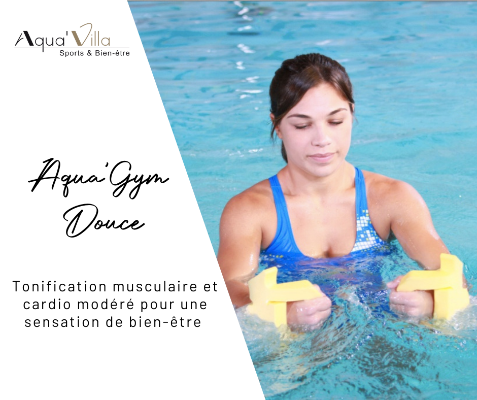 Aquavilla aquagym douce, gymnastique douce en piscine